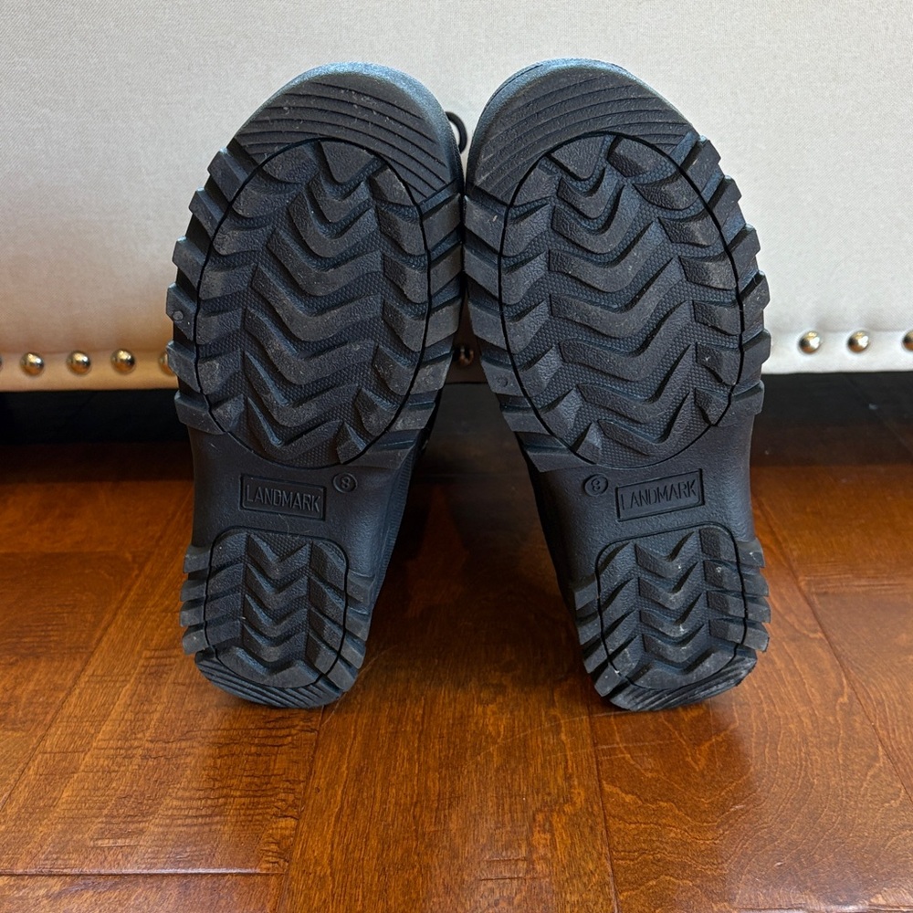 Waterproof Black Winter Boots - Picture 4 of 5